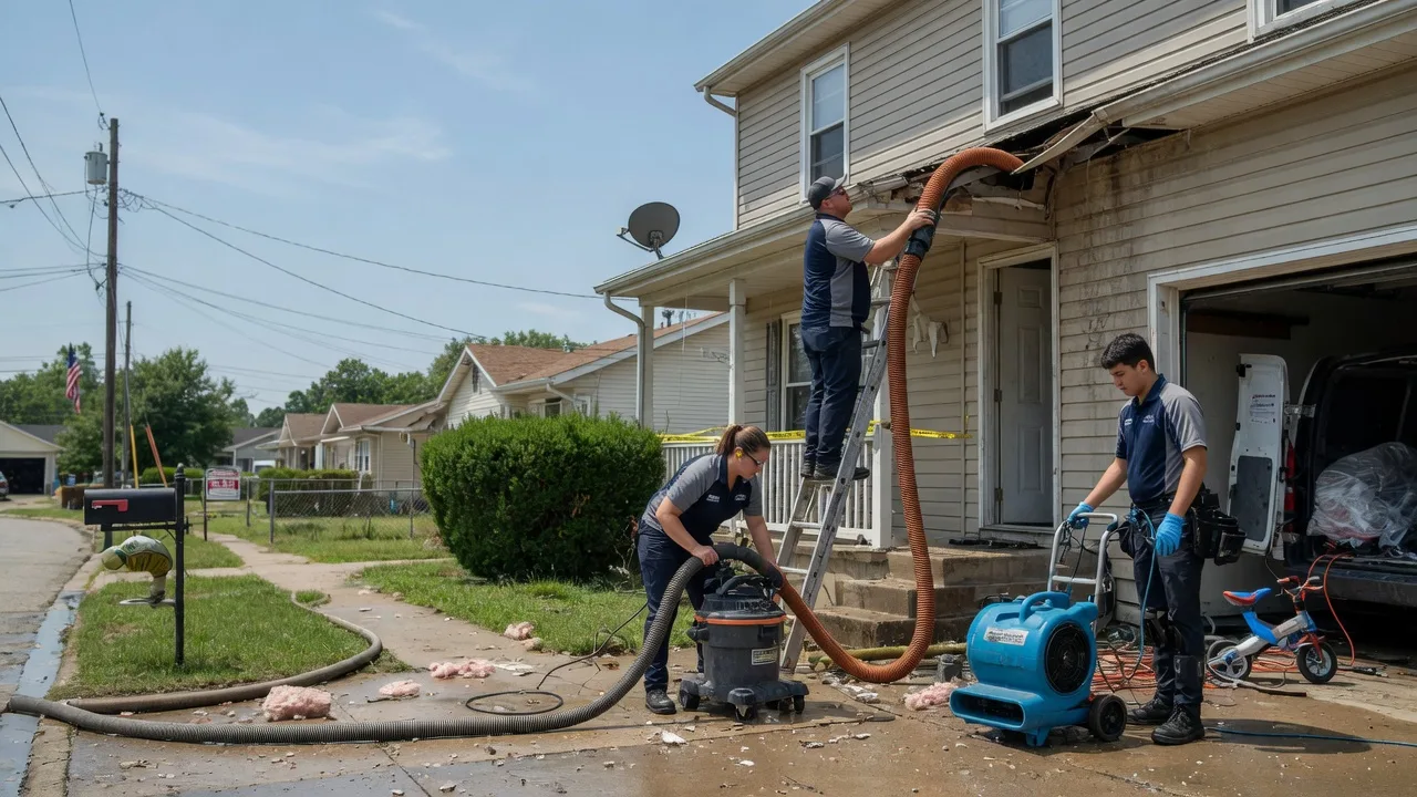 Water Damage Restoration in Spalding, MI near me